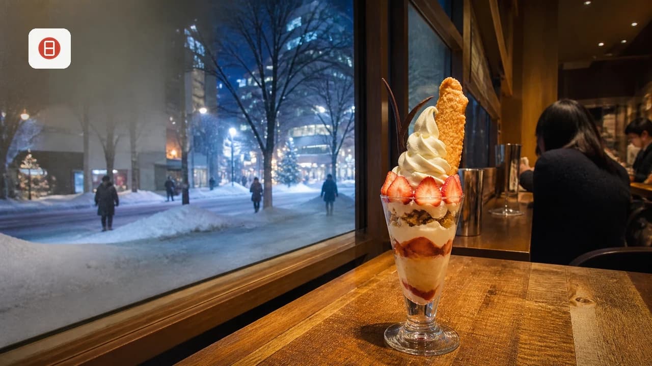 Sapporo Shime Parfait and Desserts: Best Late-Night Dessert Spots in Susukino